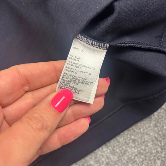 ROYAL ROBBINS Women’s Naval Blue Standard Fit Geneva Ponte Dress NWT Size: XS - Picture 10 of 11